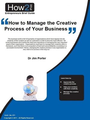 cover image of How to Manage the Creative Process of Your Business